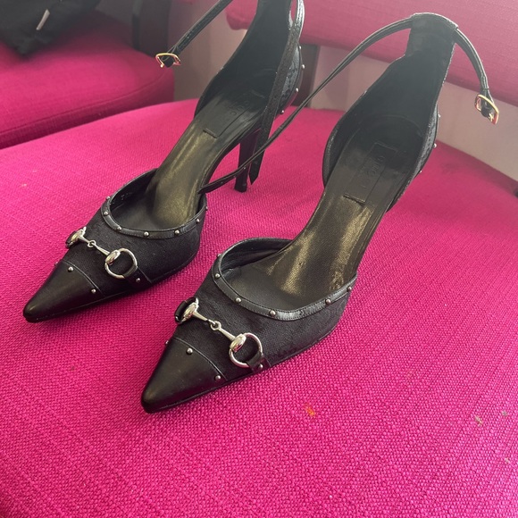 Gucci ankle strap pumps - Picture 3 of 5